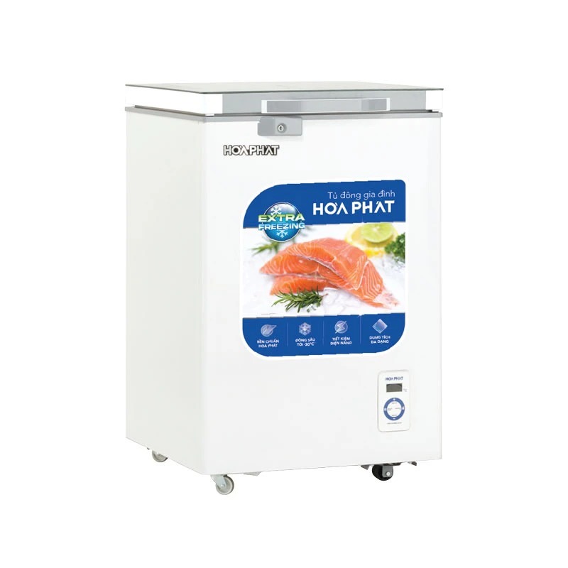 Tủ bảo quản 1 ngăn mặt kính 107L Hòa Phát HPF- AD6107.T1